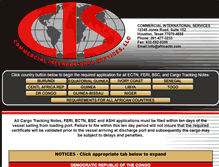 Tablet Screenshot of africactn.com